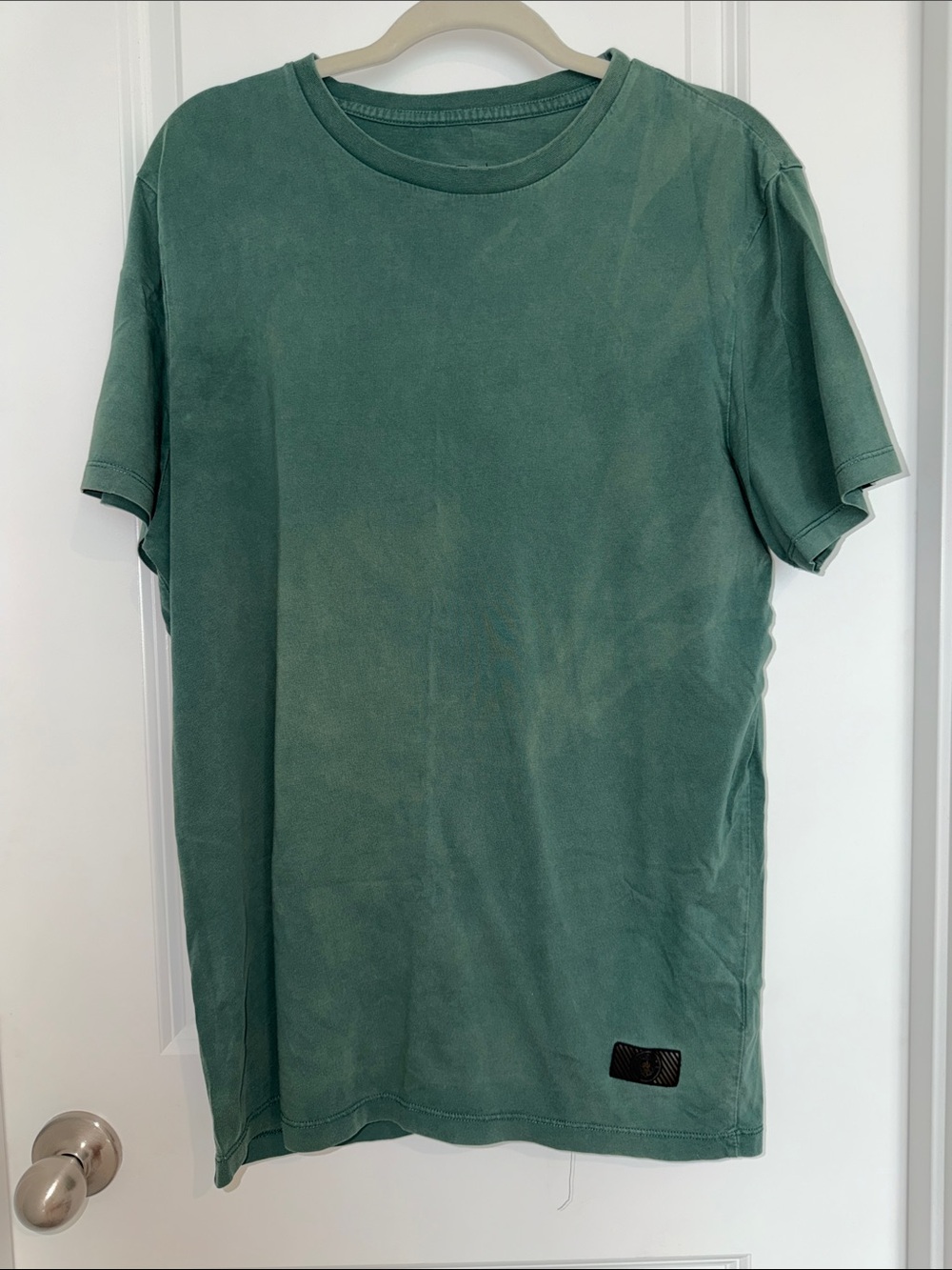 Men's Crew Neck T-Shirt in Forest Green